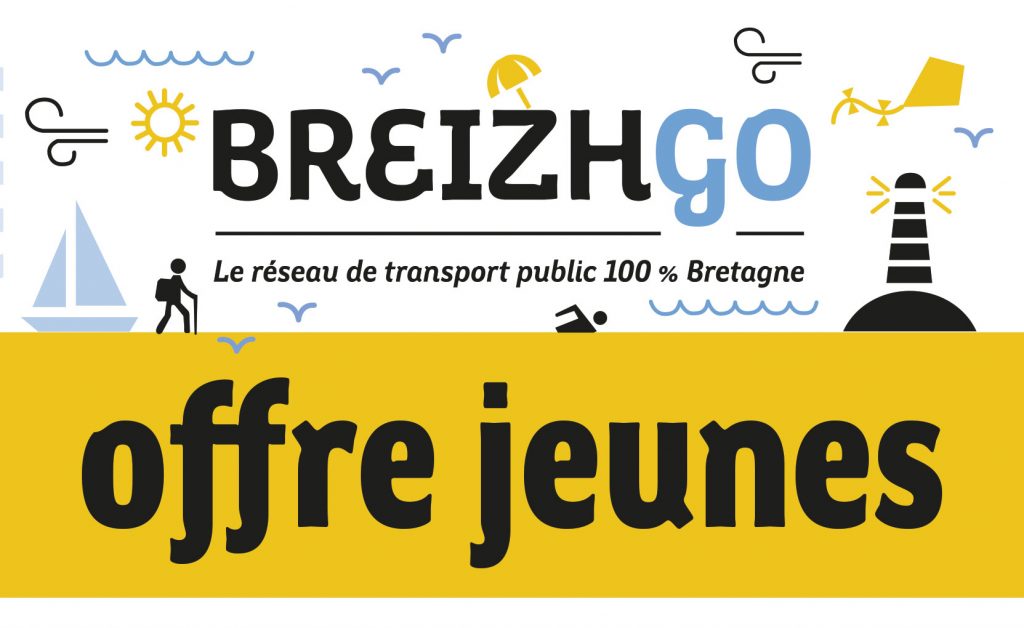 breizhgo offre billet gratuit jeune Bretagne finistère car